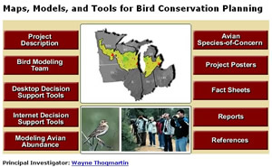 Maps, Models, and Tools for Bird Conservation Planning