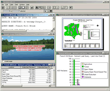 Nutrient Load and Estuarine Response Tool outputs