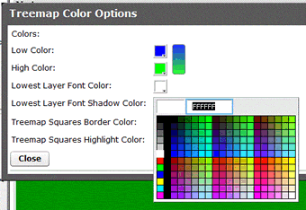 color map changing application colors example