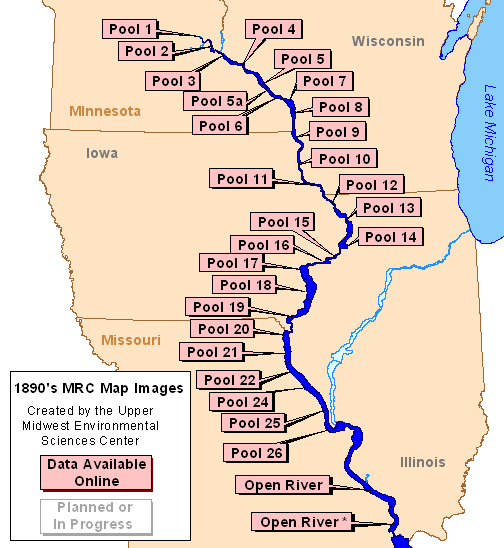 Map Of The Mississippi River