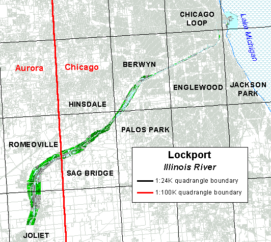 Image of the Lockport Reach